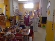 Mikuláš, čert a anděl ve školce